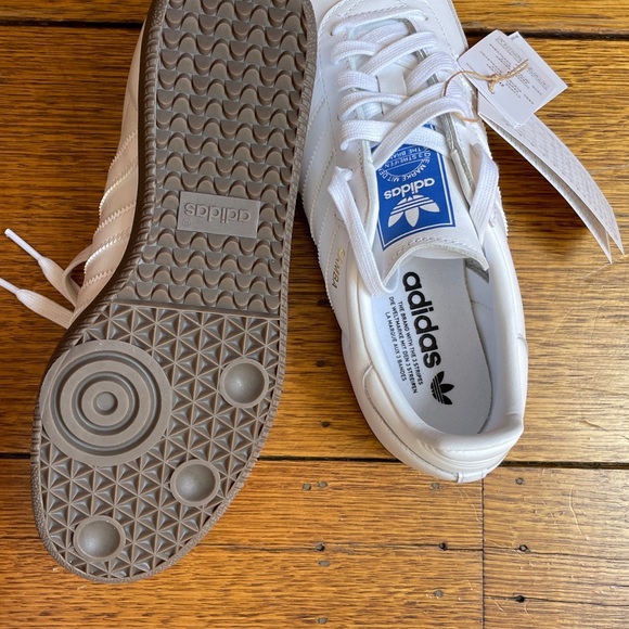 Adidas Samba OG white & gum (women’s US 8/ men’s size US 7) BRAND NEW - Picture 5 of 10